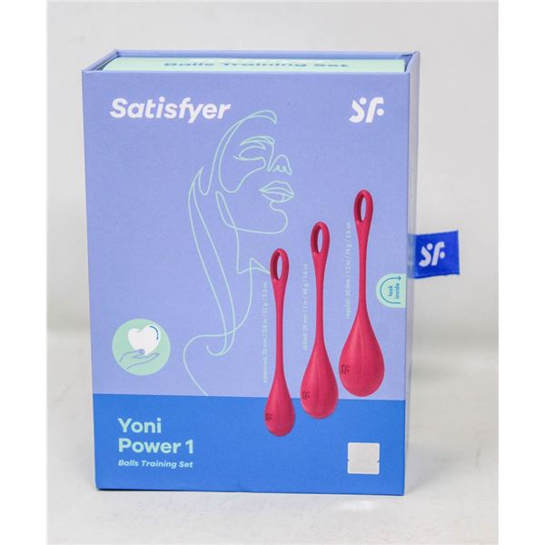 SATISFYER YONI POWER 1 BALLS TRAINING SET