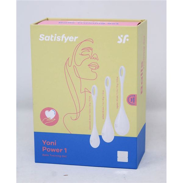 SATISFYER YONI POWER 1 BALLS TRAINING SET