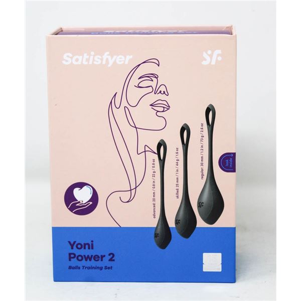 SATISFYER YONI POWER 2 BALLS TRAINING SET