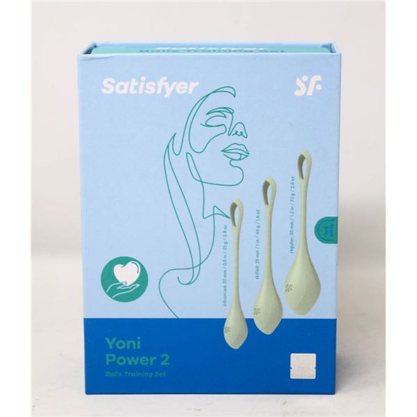SATISFYER YONI POWER 2 BALLS TRAINING SET
