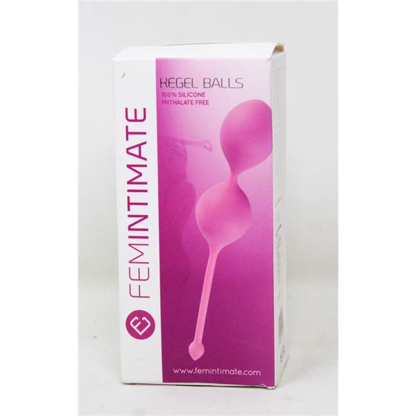 FEMINTIMATE KEGEL BALLS 100% SILICONE