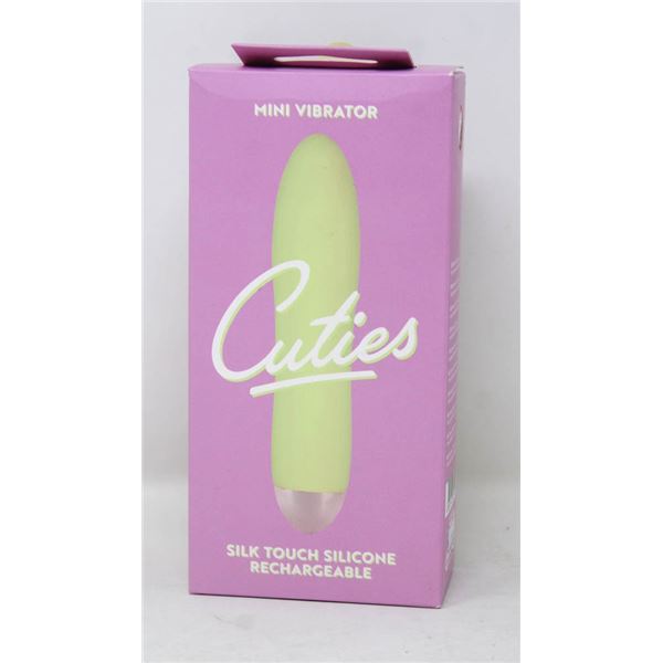 CUTIES MINI VIBRATOR SILK TOUCH SILICONE