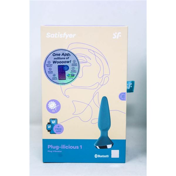 SATISFYER PLUG-ILICIOUS 1 PLUG VIBRATOR
