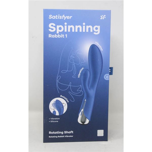 SATISFYER SPINNING RABBIT 1 ROTATING SHAFT RABBIT