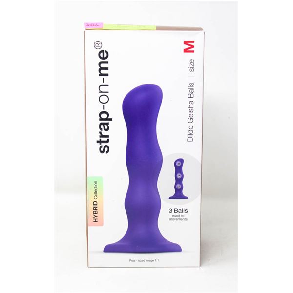 STRAP-ON-ME DILDO GEISHA BALLS SIZE MED