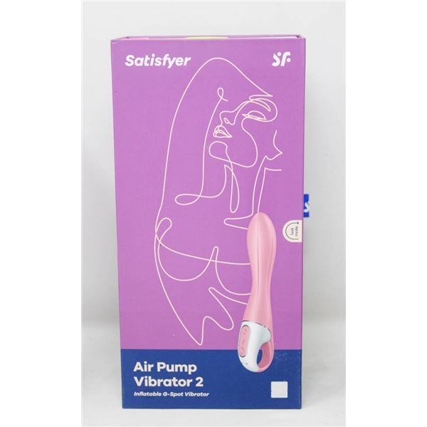 SATISFYER AIR PUMP VIBRATOR 2 INFLATABLE G SPOT