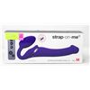 Image 1 : STRAP-ON-ME VIBRATING BENDABLE STRAP ON SIZE MED
