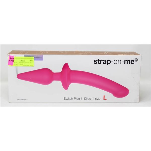 STRAP-ON-ME SWITCH PLUG-IN DILDO SIZE LARGE