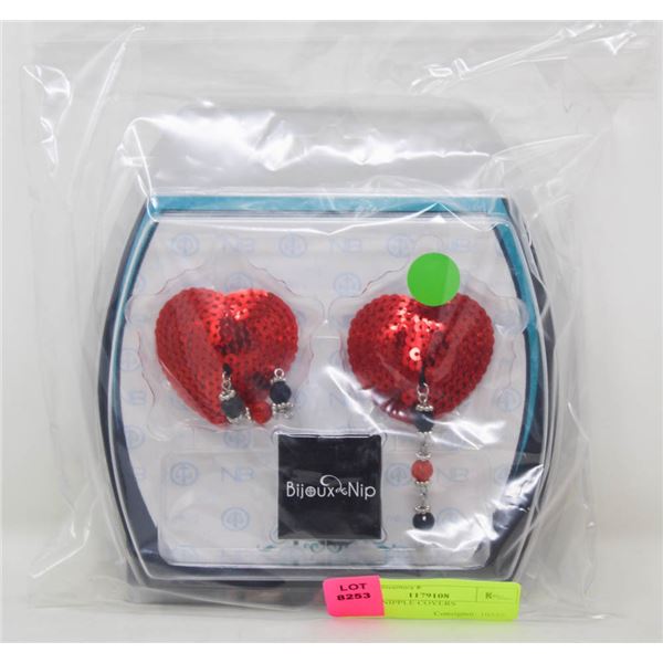 LOT OF NIPPLE COVERS