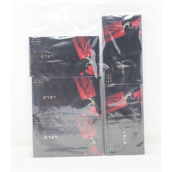 5 NEW LELO SOFT HANDCUFFS - RED