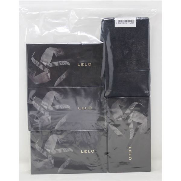 5 NEW LELO SOFT HAND CUFFS - BLACK