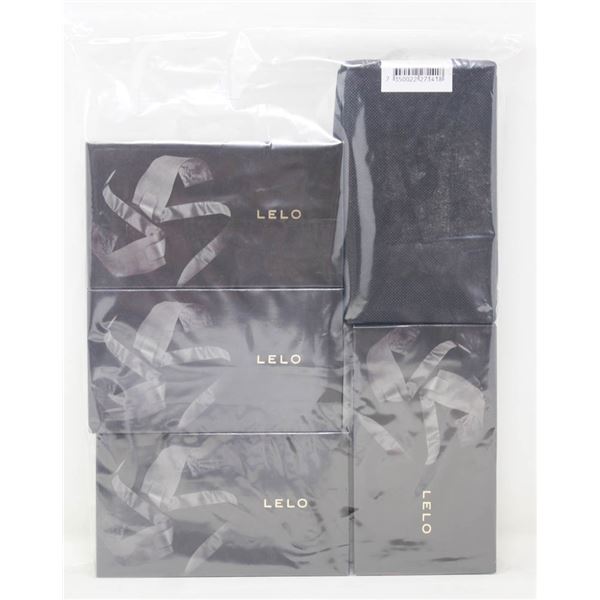 5 NEW LELO SOFT HAND CUFFS - BLACK