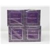 Image 1 : LOT OF 4 BORDEAUX AND CHOCOLAT LUX SCENTED CANDLES