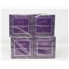 Image 1 : LOT OF 4 BORDEAUX AND CHOCOLAT LUX SCENTED CANDLES