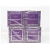 Image 1 : LOT OF 4 BORDEAUX AND CHOCOLAT LUX SCENTED CANDLES