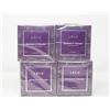 Image 1 : LOT OF 4 BORDEAUX AND CHOCOLAT LUX SCENTED CANDLES