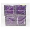 Image 1 : LOT OF 4 BORDEAUX AND CHOCOLAT LUX SCENTED CANDLES