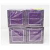 Image 1 : LOT OF 4 BORDEAUX AND CHOCOLAT LUX SCENTED CANDLES