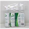 Image 1 : LOT OF 4 FRESH TOY CLEANERS 240ML BOTTLES ALCOHOL