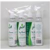 Image 1 : LOT OF 4 FRESH TOY CLEANERS 240ML BOTTLES ALCOHOL