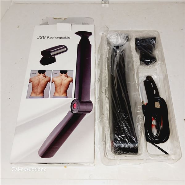 Rechargeable Back Shaver