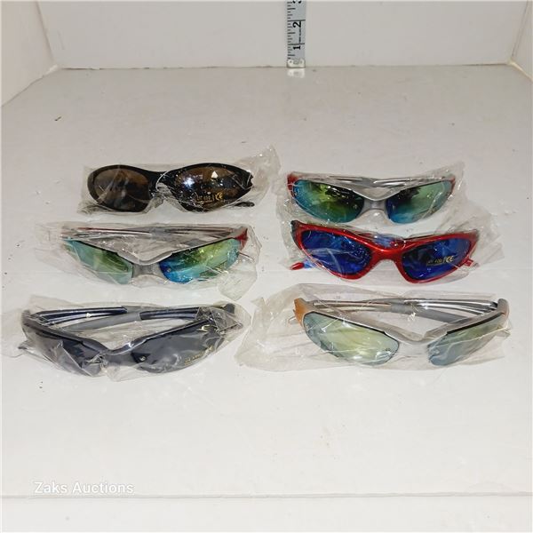 New 6 Pairs Sunglasses