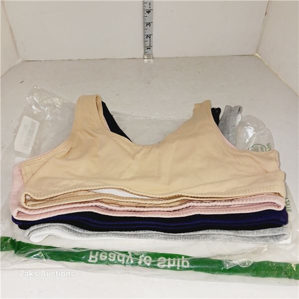 New Womens 6pk Yoga Bras
