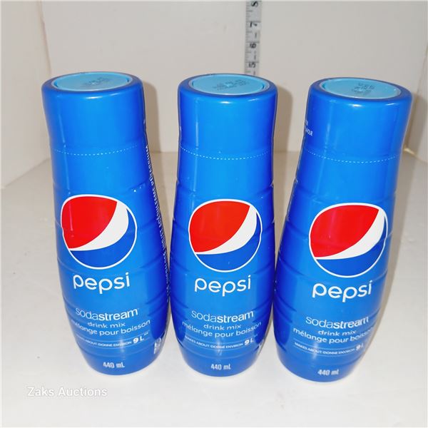 New 3pk Pepsi Flavour for SodaStream
