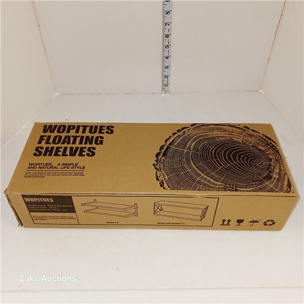 4pc Floating Bathroom Shelves