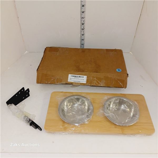 New Elevated Pet Food Bowl Stand