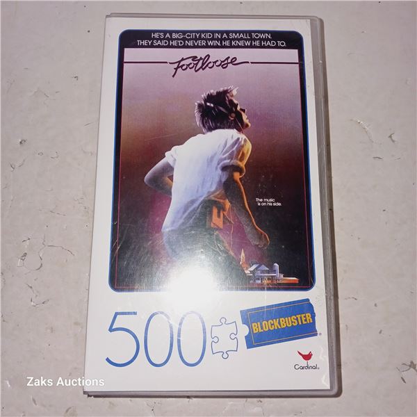 Footloose 500 Piece Blockbuster Movie Puzzle Sealed New