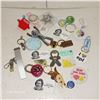 Image 1 : Lot of Button Pins Estate Items Etc