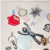 Image 2 : Lot of Button Pins Estate Items Etc
