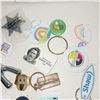 Image 3 : Lot of Button Pins Estate Items Etc
