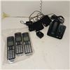 Image 1 : Lot of 3 Panasonic Cordless Telephone Set - Model KX-TGD390C