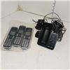 Image 3 : Lot of 3 Panasonic Cordless Telephone Set - Model KX-TGD390C