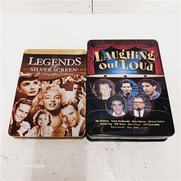 Lot of 2 Tin Boxed DVD Sets