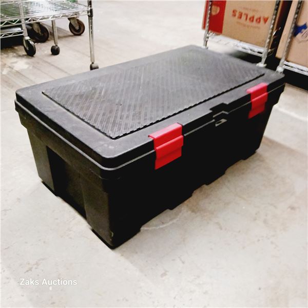 GCS 31 Gallon Storage Locker Heavy Duty Brick Tote