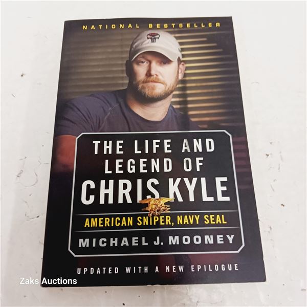 The Life and Legend of Chris Kyle, American Sniper, Navy Seal Book
