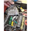 Image 5 : Plastic Box of Various Tools and Hardware & Such
