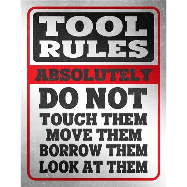 Tool Rules White