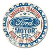 Image 1 : Ford - Built in USA **FULLY EMBOSSED STEEL**
