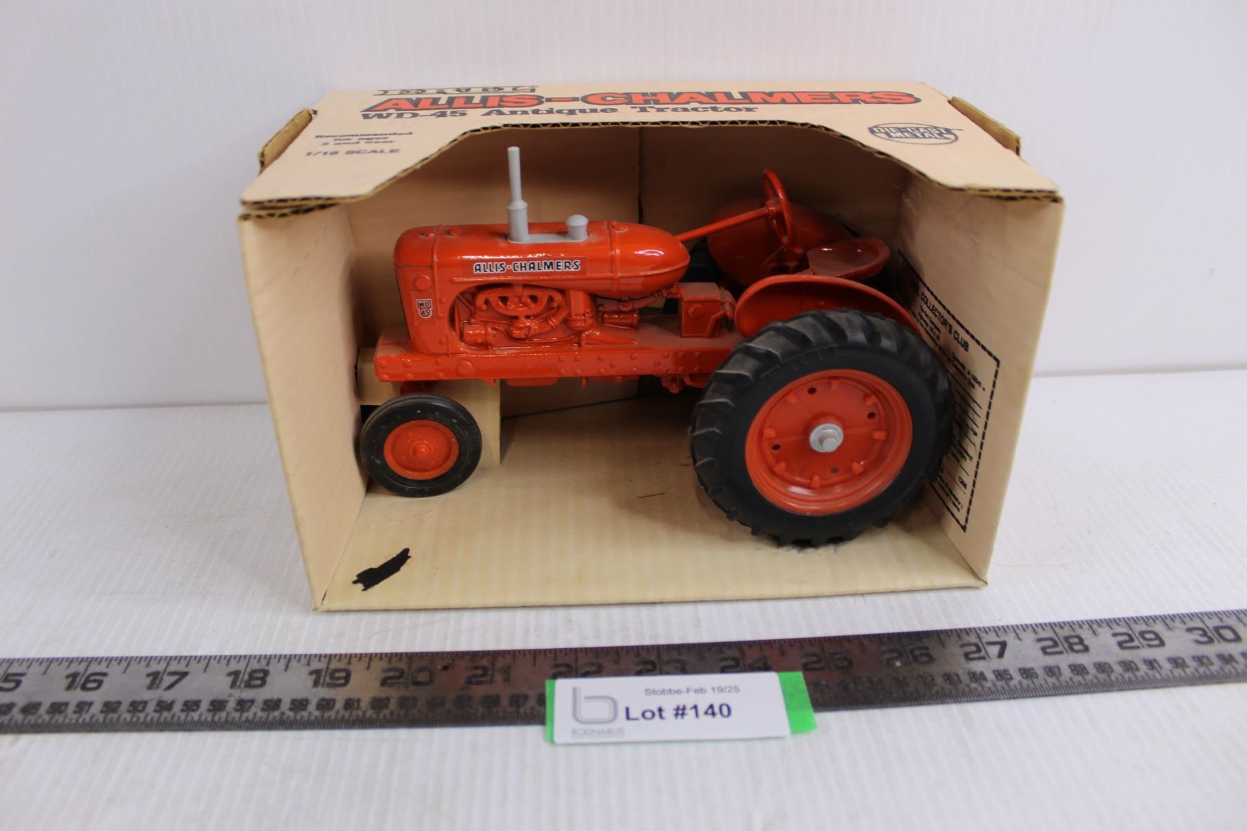 ERTL Allis Chalmers WD45 Antique Replica Tractor - 1/16 Scale (NIB ...