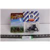 Image 1 : (2) Replica Tractors (SpecCast Oliver 77 Narrow Front & ERTL New Holland Genesis 8770) - 1/64 Scale 