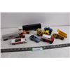 Image 1 : (8) Vintage Assorted Toy Vehicles (Die Cast, Plastic, Pressed Metal)