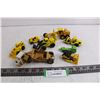 Image 1 : (8) Assorted Die Cast Toy Vehicles - Mostly Earth Movers
