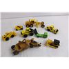 Image 2 : (8) Assorted Die Cast Toy Vehicles - Mostly Earth Movers