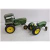 Image 2 : (2) Vintage Die Cast Toy Tractors - 1/32 Scale - As is