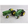 Image 2 : (2) Vintage Die Cast Replica John Deere Tractors