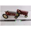 Image 1 : (2) Vintage Die Cast Replica Tractors - As is